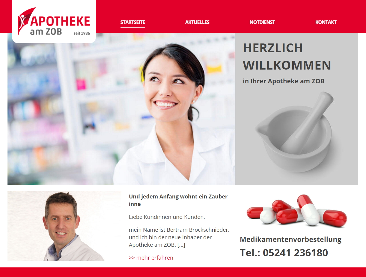 Impressum - Fontane-Apotheke in Bielefeld